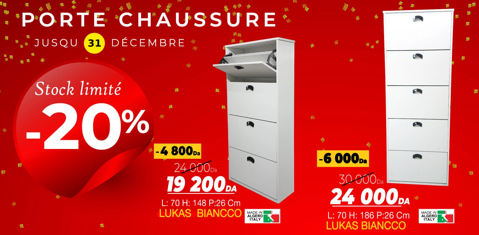 Porte chaussures 3 tiroir