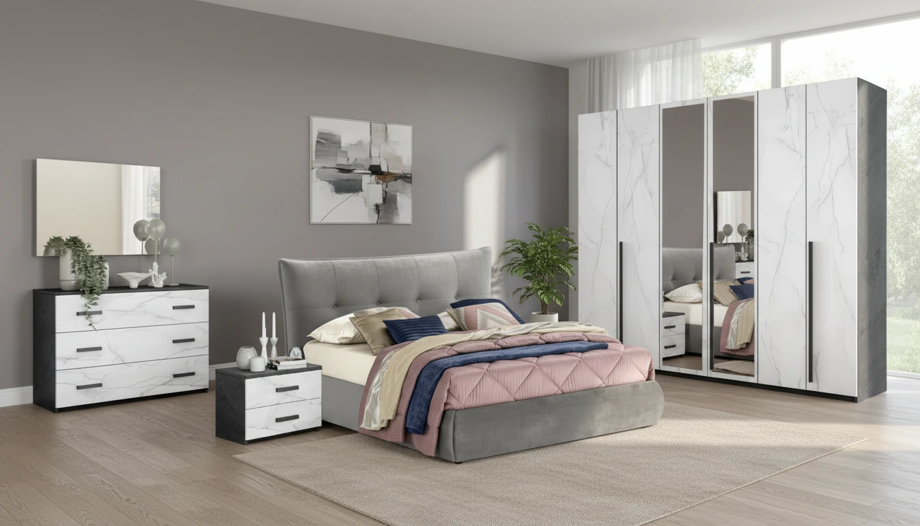 Chambre Rosy – Armoire Battante